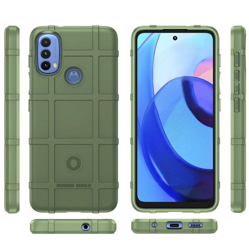 Hoesje voor Motorola Moto E20 / E30 / E40 Robuust Schild