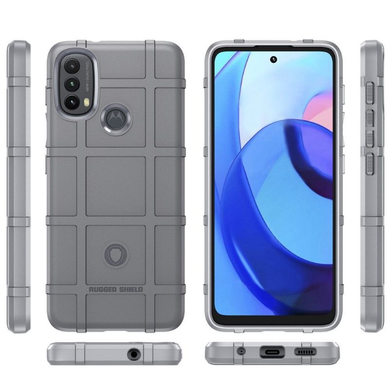 Hoesje voor Motorola Moto E20 / E30 / E40 Robuust Schild