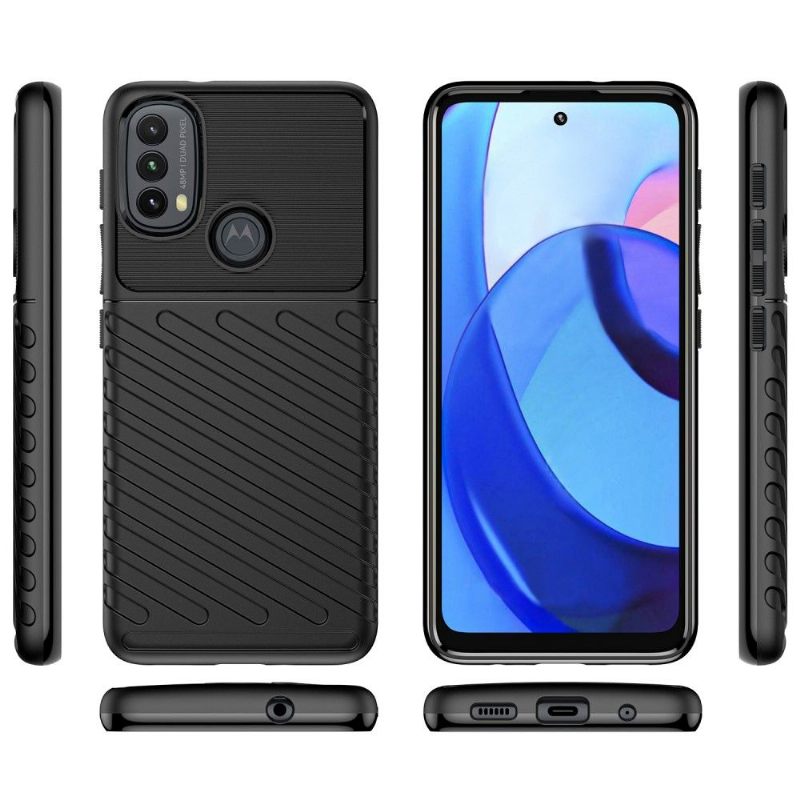 Hoesje voor Motorola Moto E20 / E30 / E40 Thor-serie Siliconen