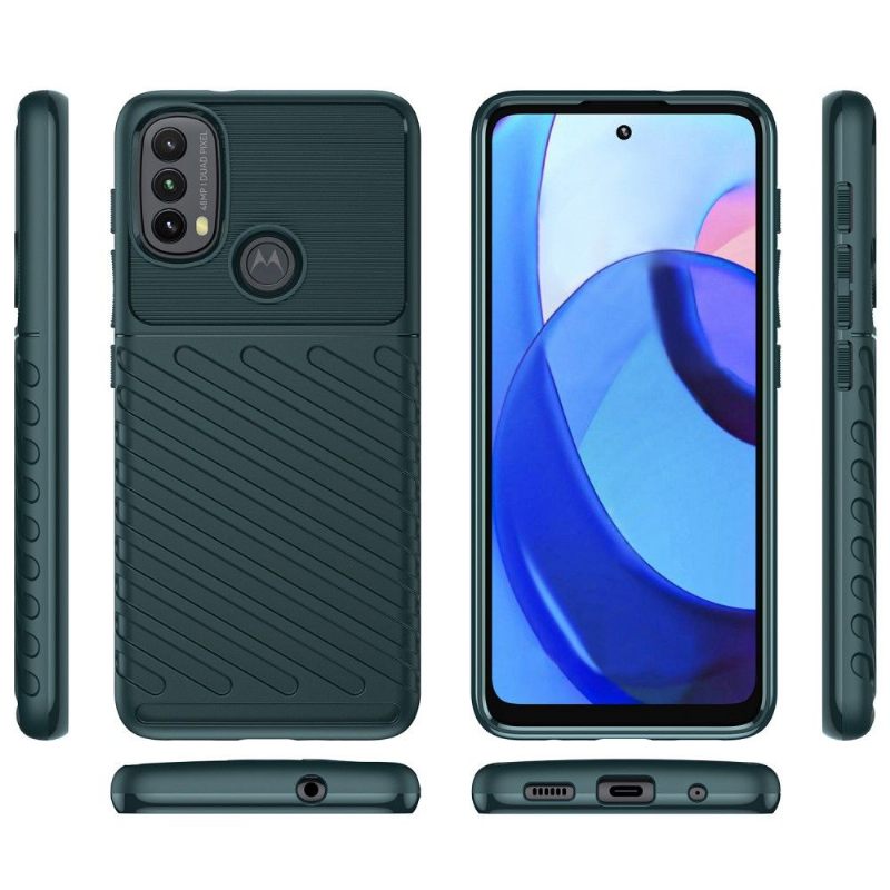 Hoesje voor Motorola Moto E20 / E30 / E40 Thor-serie Siliconen