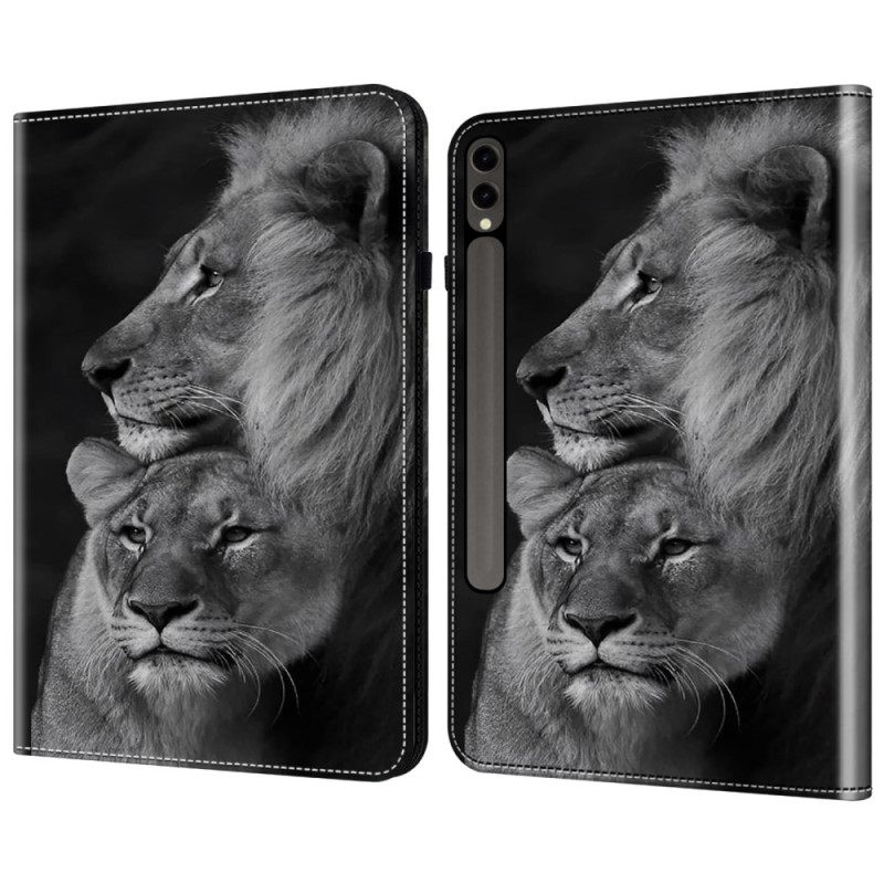 Cover Samsung Galaxy Tab S10 Plus Leeuwen