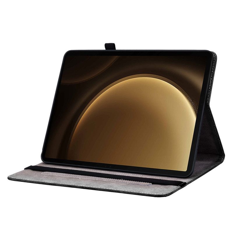 Cover Samsung Galaxy Tab S10 Plus Patroon Tijger Bescherming Hoesje