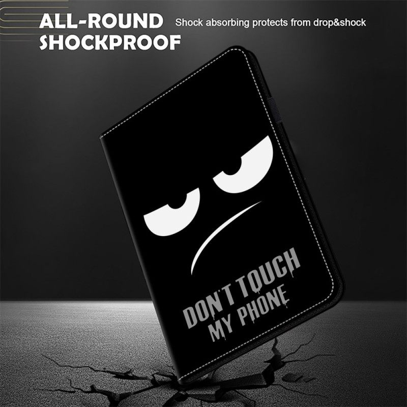 Cover Samsung Galaxy Tab S10 Plus Raak Me Niet Aan