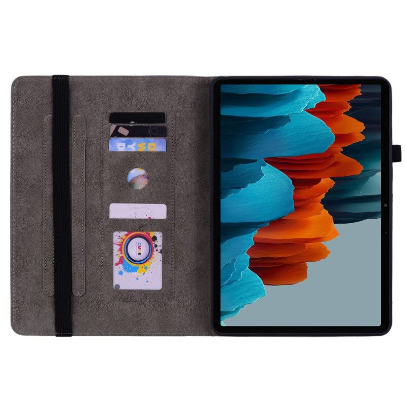Cover Samsung Galaxy Tab S10 Plus Vlinders En Rozen