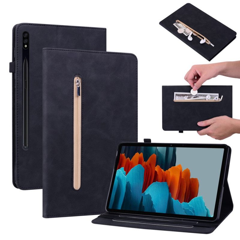 Cover Voor Samsung Galaxy Tab S10 Plus Etui Met Rits