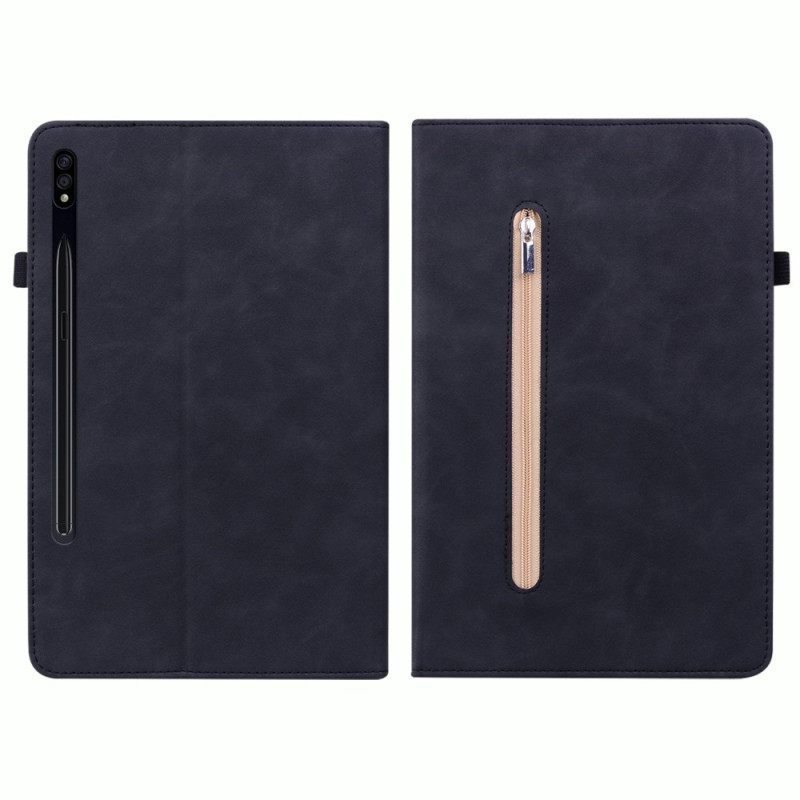 Cover Voor Samsung Galaxy Tab S10 Plus Etui Met Rits