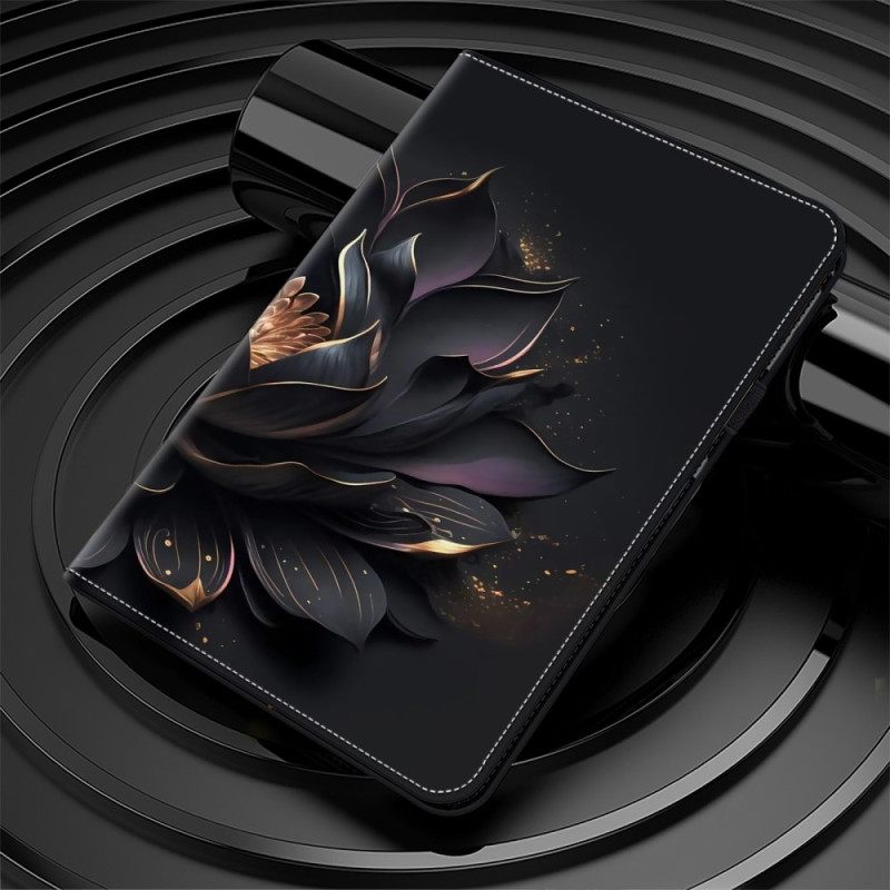 Cover Voor Samsung Galaxy Tab S10 Plus Paarse Lotus