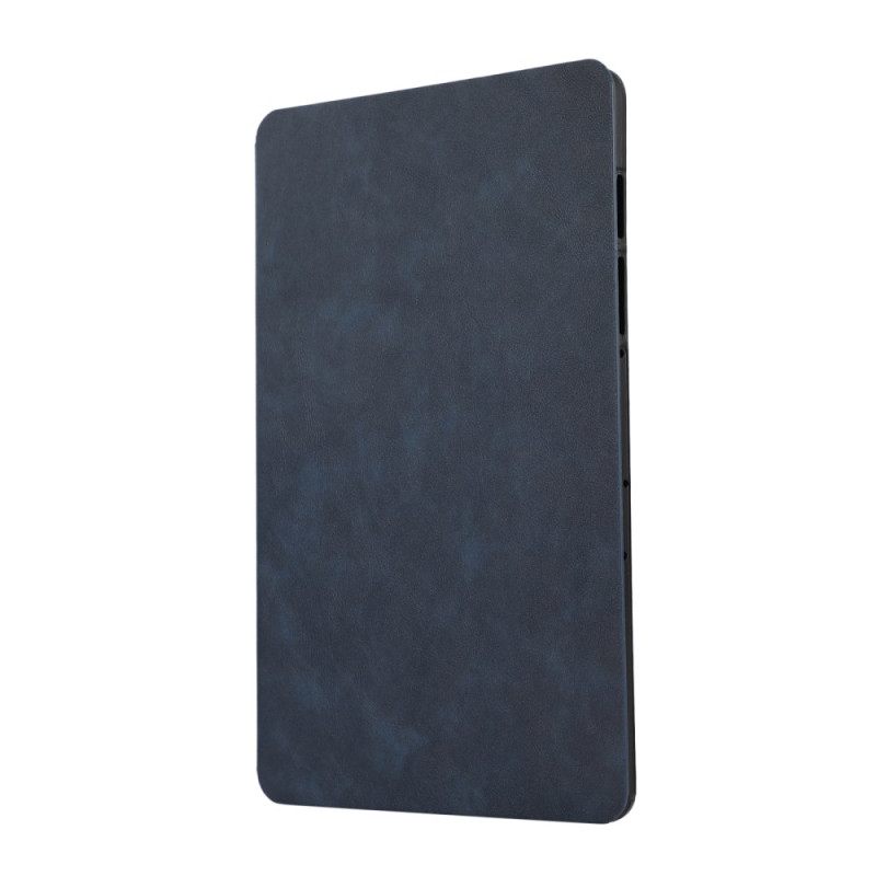 Cover Voor Samsung Galaxy Tab S10 Plus Stylushouder Met Suède-effect