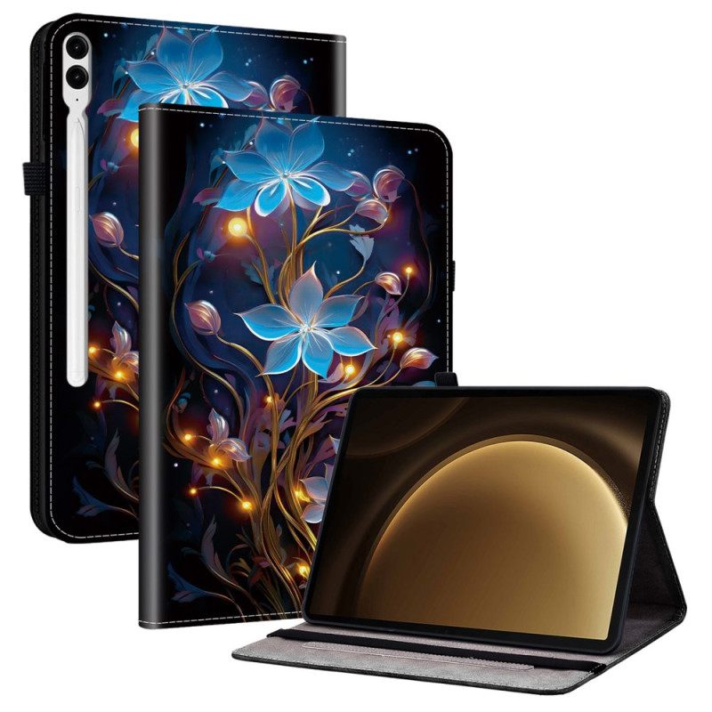 Hoesje Case Samsung Galaxy Tab S10 Plus Heldere Bloemen