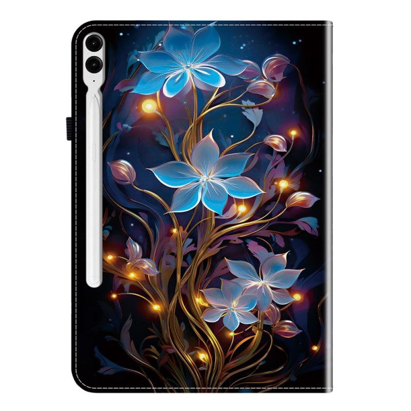 Hoesje Case Samsung Galaxy Tab S10 Plus Heldere Bloemen