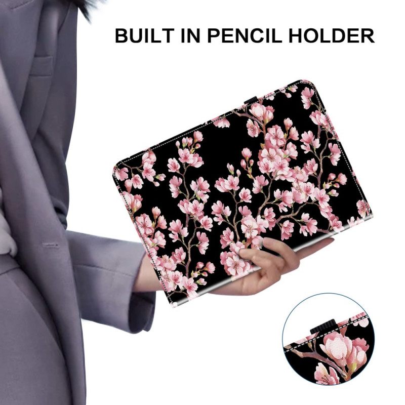 Hoesje Case Samsung Galaxy Tab S10 Plus Telefoonhoesje Kleine Bloemen