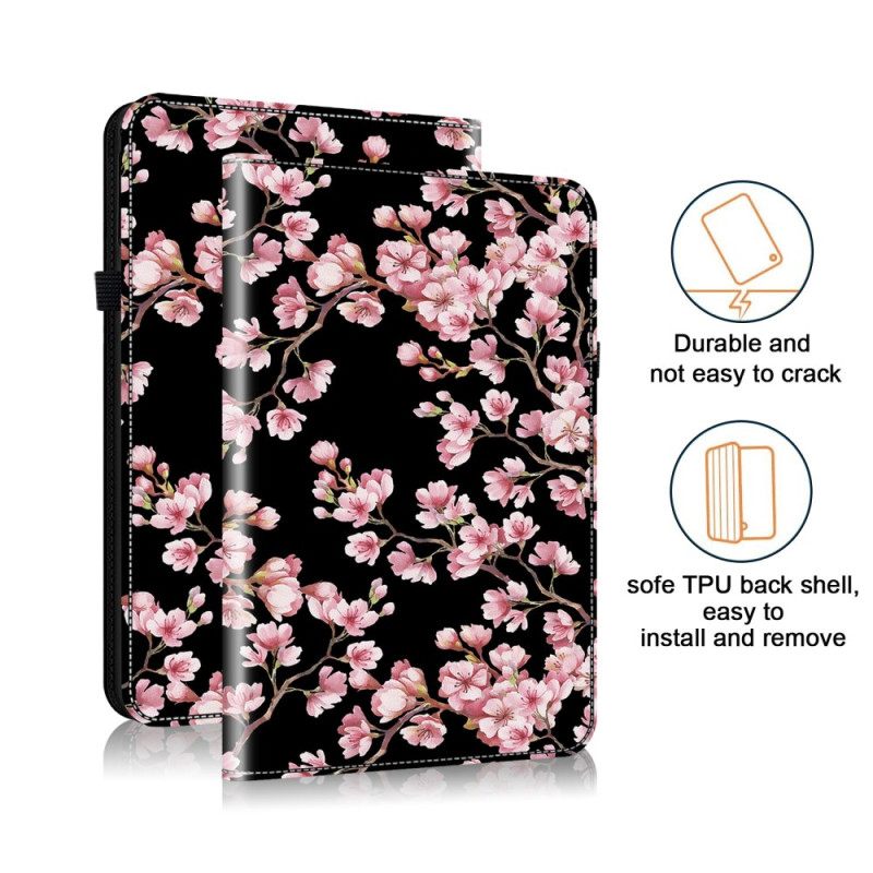 Hoesje Case Samsung Galaxy Tab S10 Plus Telefoonhoesje Kleine Bloemen