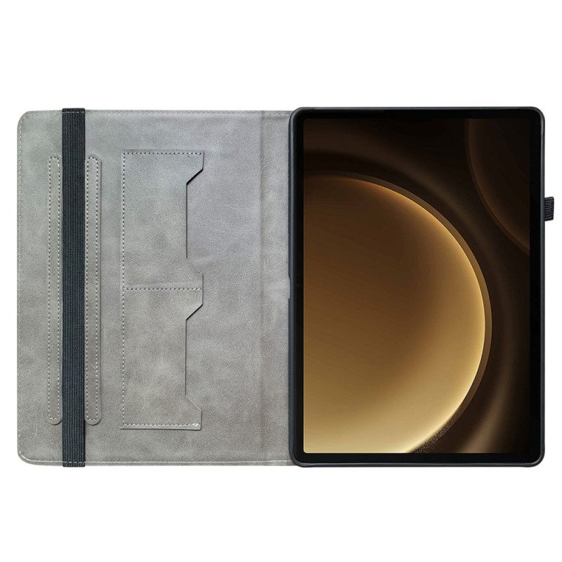 Hoesje Case Samsung Galaxy Tab S10 Plus Telefoonhoesje Leeuwenkop