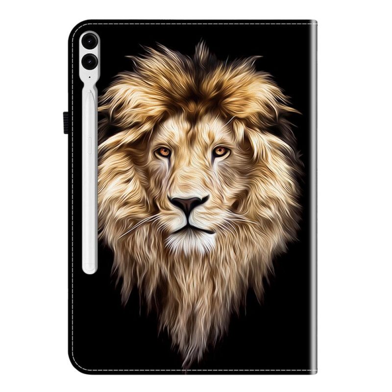 Hoesje Case Samsung Galaxy Tab S10 Plus Telefoonhoesje Leeuwenkop