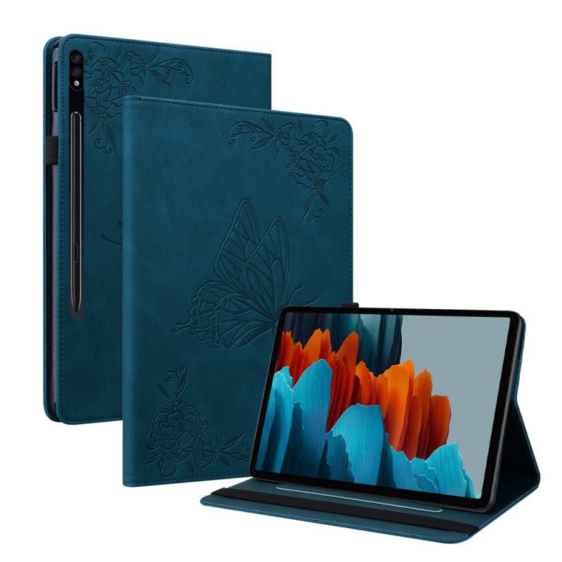 Hoesje Case Samsung Galaxy Tab S10 Plus Telefoonhoesje Vlinder