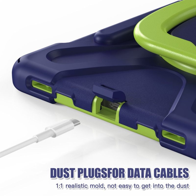 Hoesje Samsung Galaxy Tab S10 Plus Multifunctionele Draaibare Standaard En Handgreep