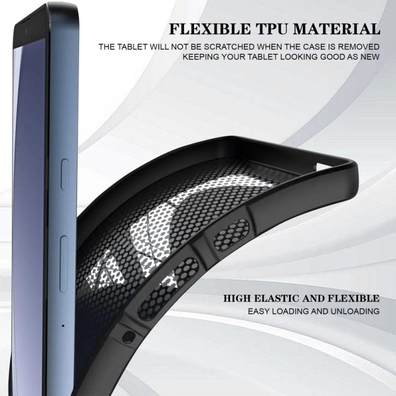 Hoesje Samsung Galaxy Tab S10 Plus Stylushouder Met Kat