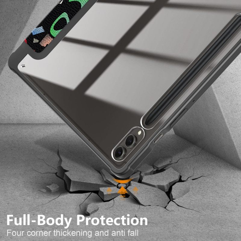 Samsung Galaxy Tab S10 Plus Transparante Achterkant Graffiti