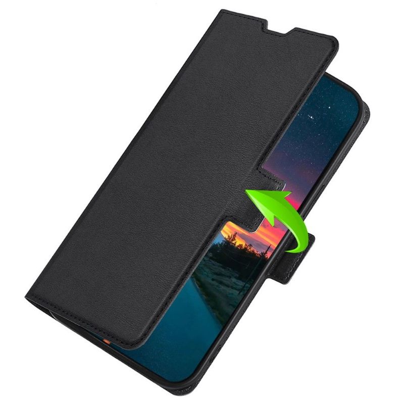 Folio-hoesje voor Vivo X80 Pro Anti-fall Kunstleer Minimalistisch Bedrijf