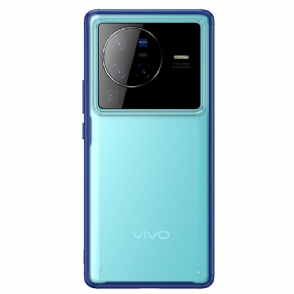 Hoesje voor Vivo X80 Pro Armor-serie Semi-helder