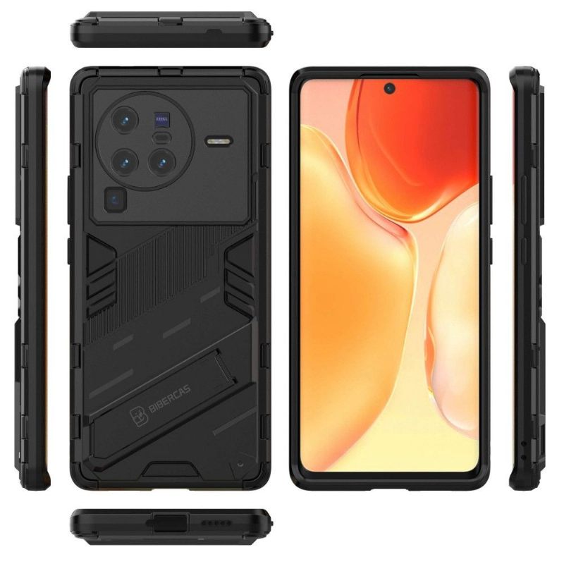 Telefoonhoesje voor Vivo X80 Pro Bescherming Hybride Met Ondersteuningsfunctie