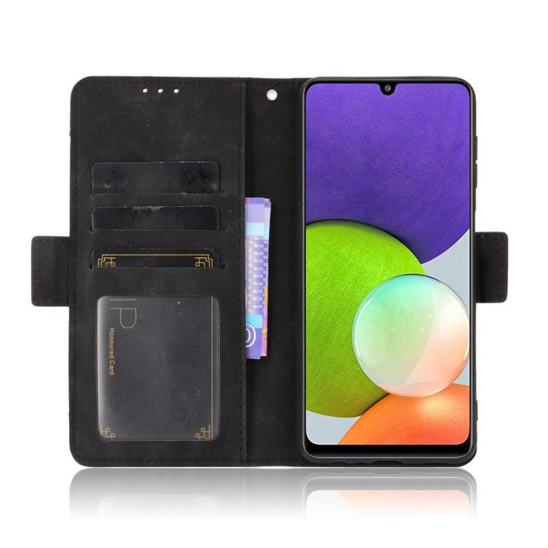 Folio-hoesje voor Samsung Galaxy A22 4G Premium Met Kaarthouder