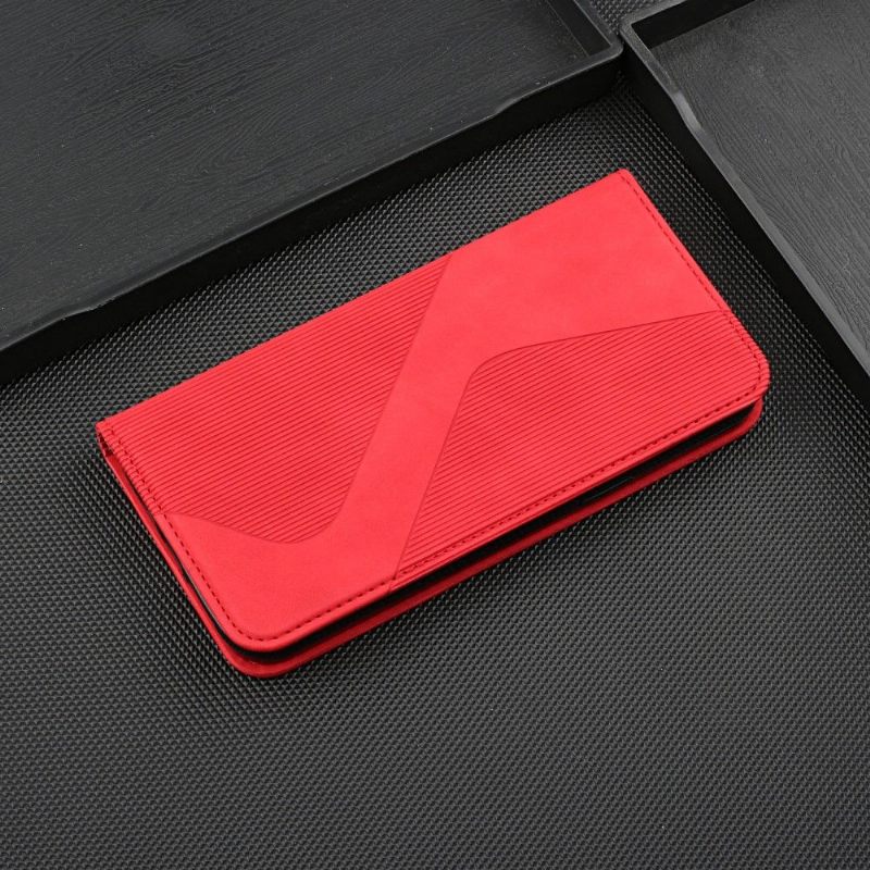 Folio-hoesje voor Samsung Galaxy A22 4G S-vorm Zakelijk
