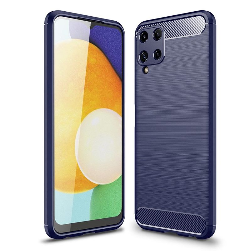 Hoesje voor Samsung Galaxy A22 4G Anti-fall Flexibel Geborsteld Effect
