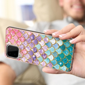 Telefoonhoesje voor Samsung Galaxy A22 4G Schaalpatroon