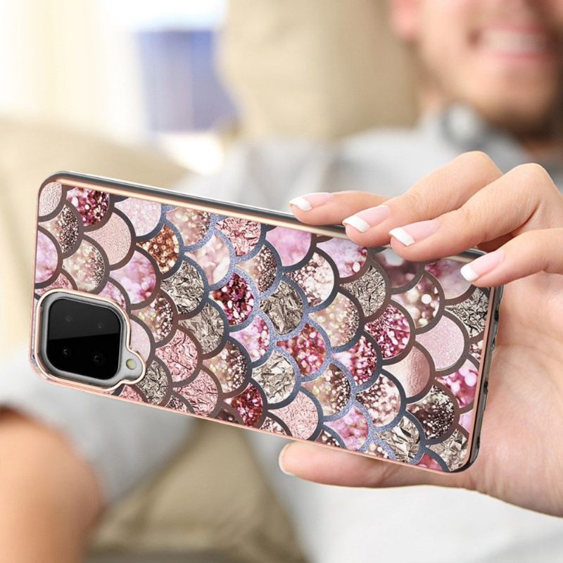 Telefoonhoesje voor Samsung Galaxy A22 4G Schaalpatroon