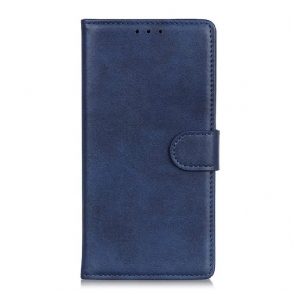 Flip Case voor OnePlus 10T 5G Mat Kunstleer