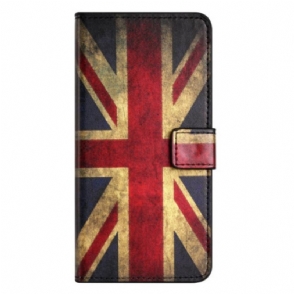 Folio-hoesje voor OnePlus 10T 5G Uitstekende Engelse Vlag