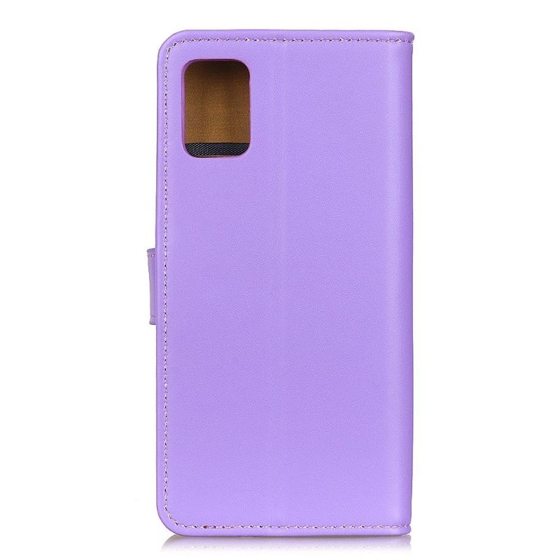 Case voor Samsung Galaxy A31 Basis Kunstleer - Paars