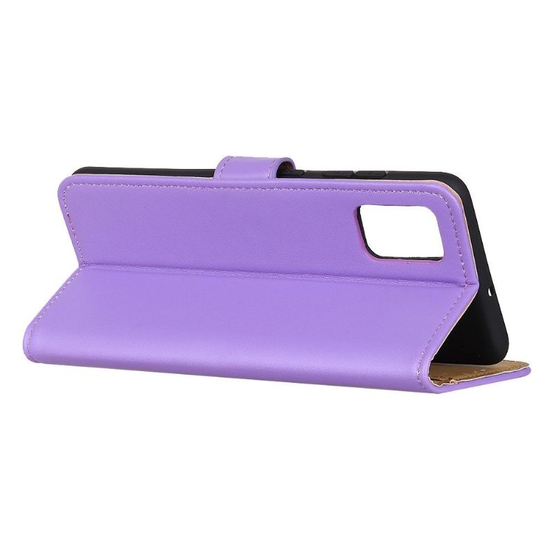 Case voor Samsung Galaxy A31 Basis Kunstleer - Paars