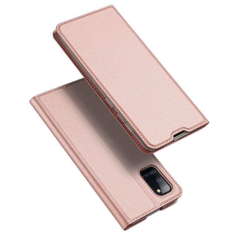 Cover voor Samsung Galaxy A31 Folio-hoesje Satijneffect