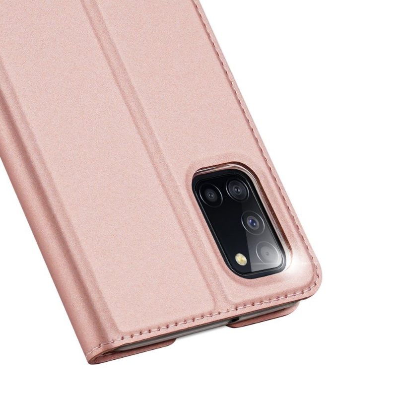 Cover voor Samsung Galaxy A31 Folio-hoesje Satijneffect