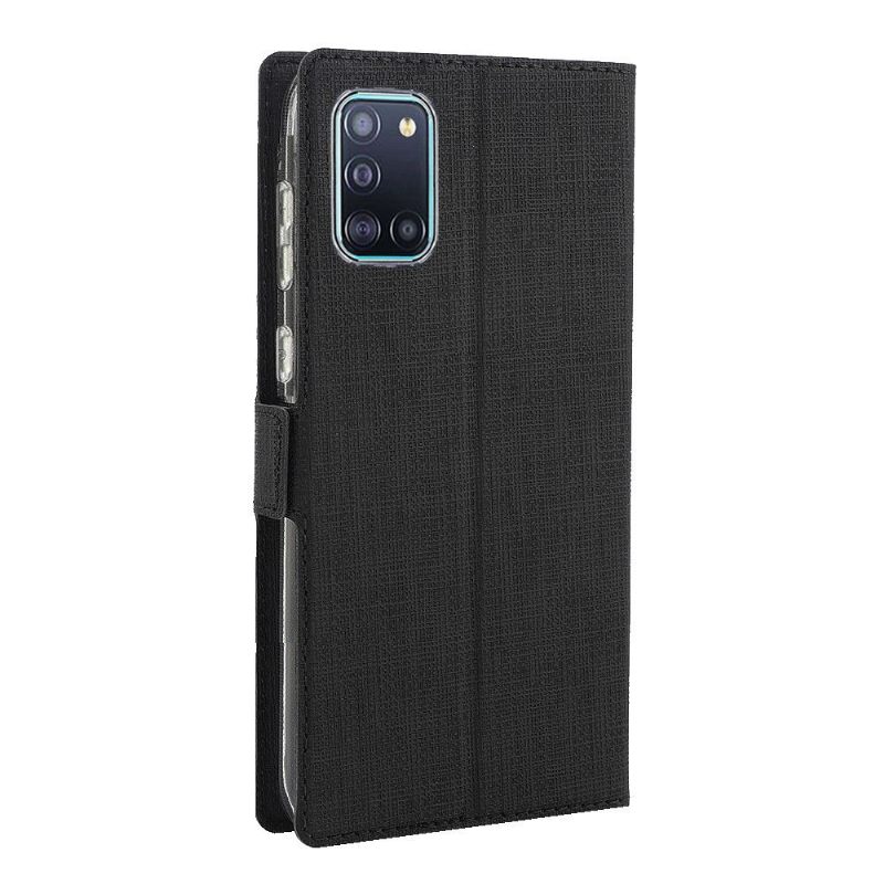 Folio-hoesje voor Samsung Galaxy A31 Ondersteuningsfunctie Voor Bretels