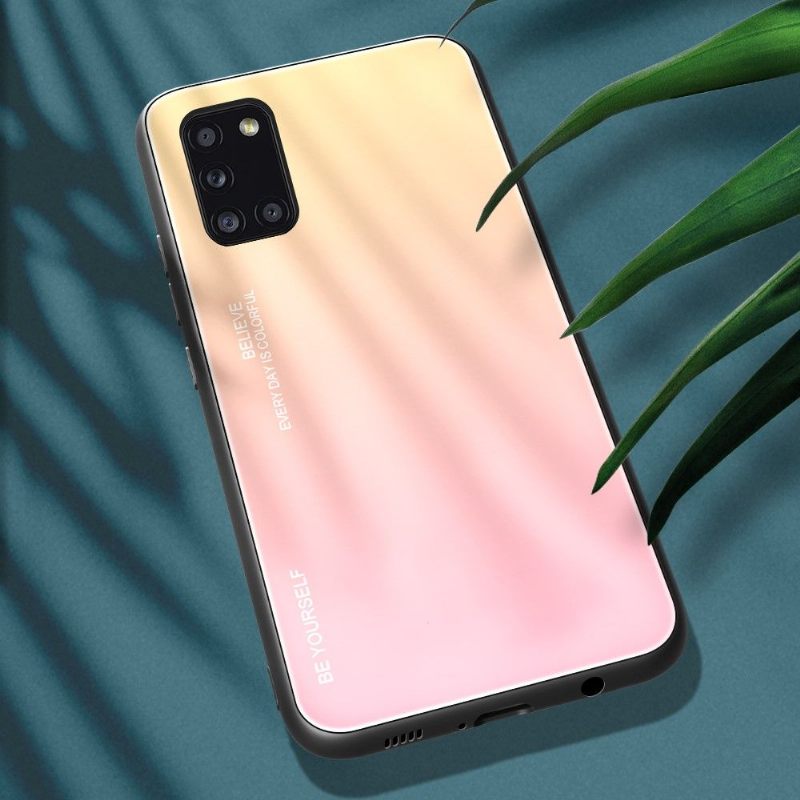 Hoesje voor Samsung Galaxy A31 Kleurverloop