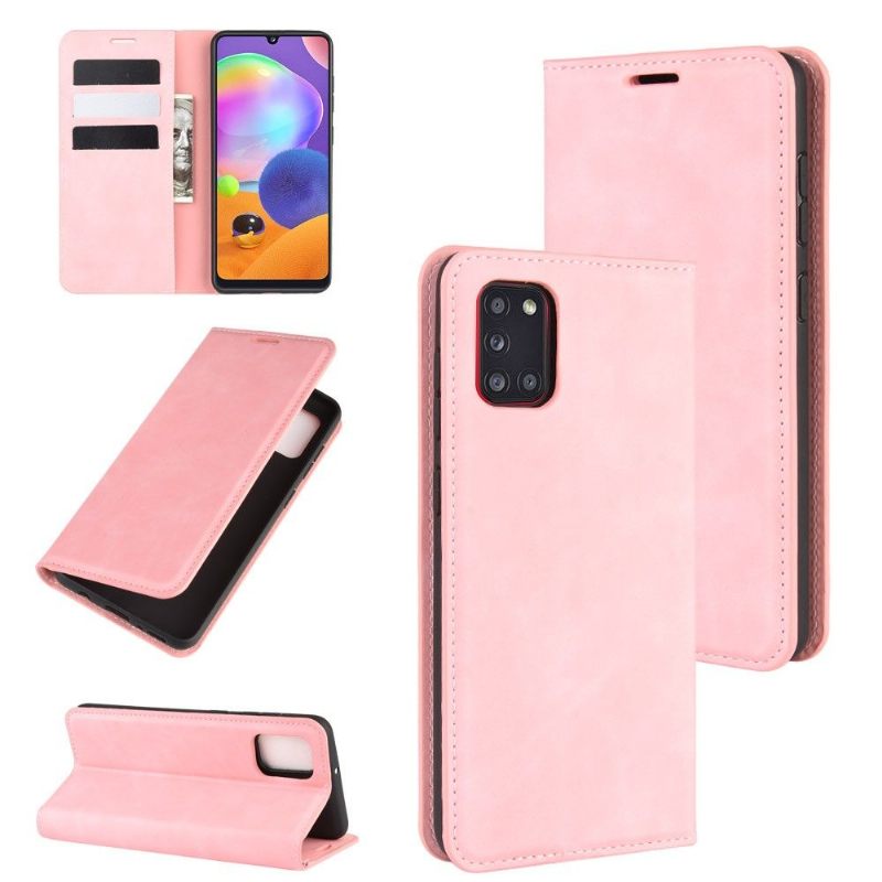 Leren Hoesje voor Samsung Galaxy A31 Bescherming Zakelijk Retro