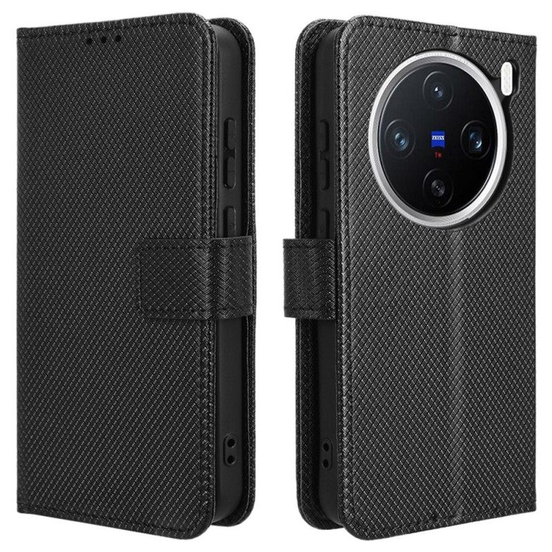 Bescherming Hoesje Vivo X200 Diamantstructuur