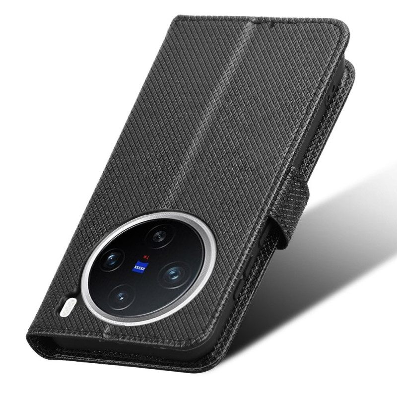 Bescherming Hoesje Vivo X200 Diamantstructuur