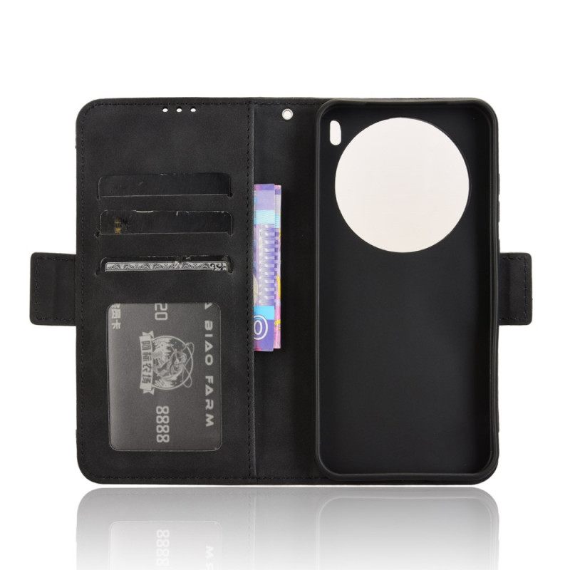Flip Case Leren Vivo X200 Multi-kaart