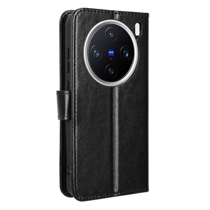 Folio-hoesje Vivo X200 Opvallend Kunstleer