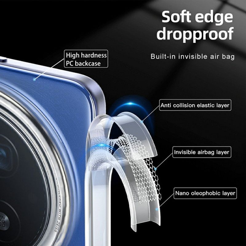 Hoesje Vivo X200 Versterkte Airbagbescherming Bescherming Hoesje