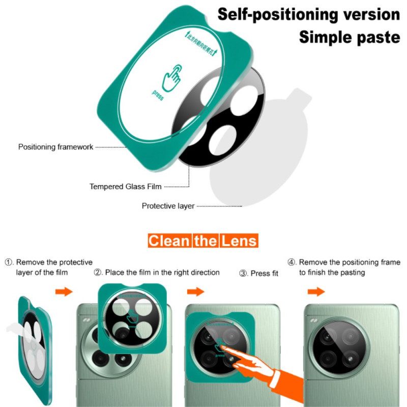 Lensprotector Van Gehard Glas Voor Vivo X200 Met Automatisch Positioneringsframe