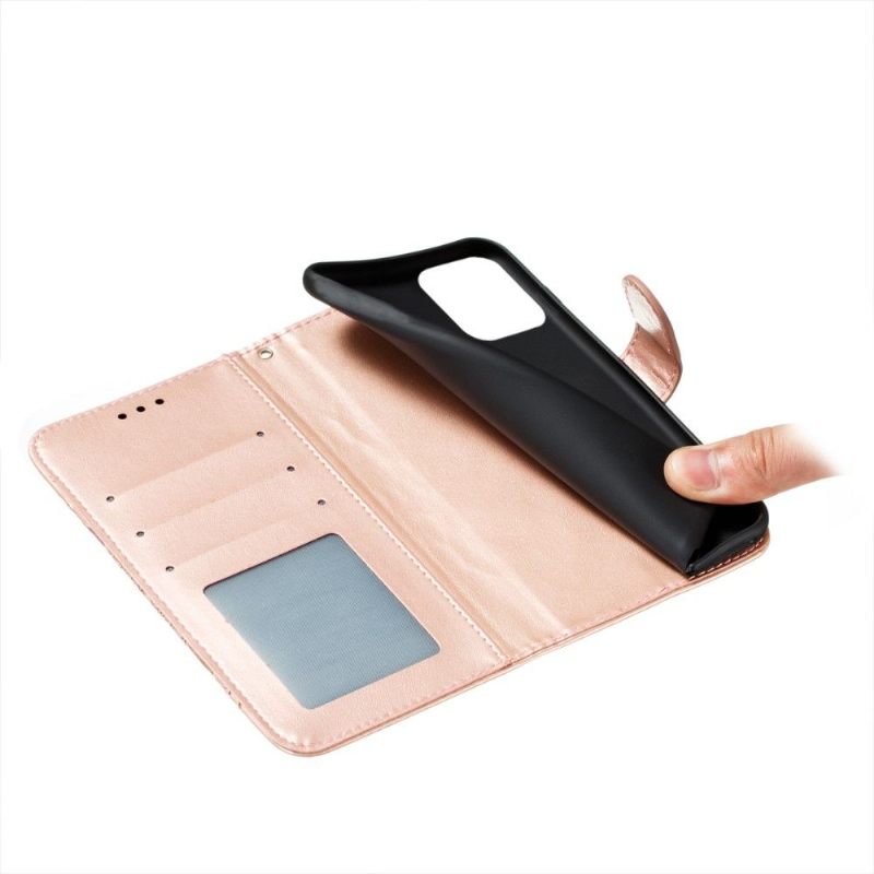 Flip Case voor Oppo Find X3 Pro Enkele Mandala