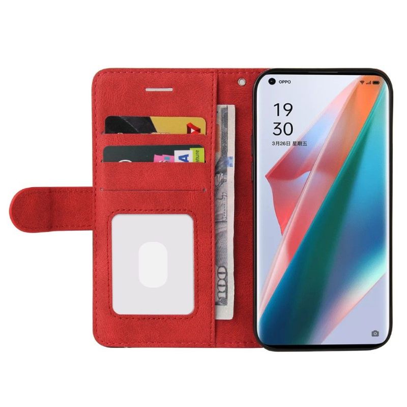 Folio-hoesje voor Oppo Find X3 Pro Bicolor Artistiek