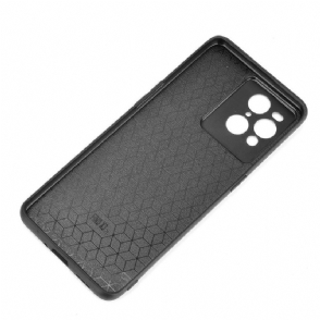 Hoesje voor Oppo Find X3 Pro Leereffect