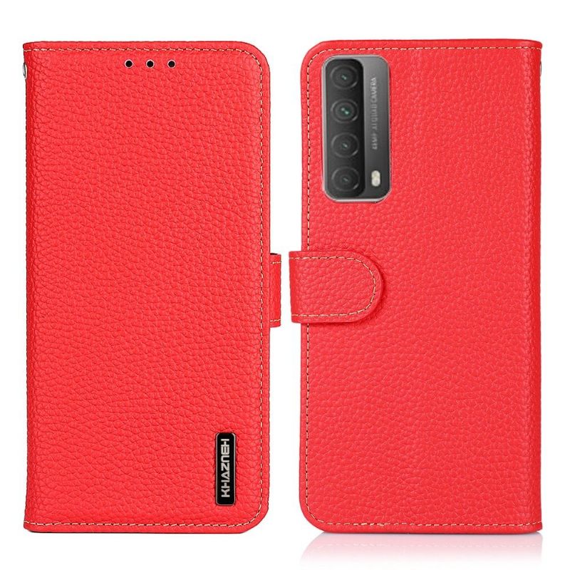 Folio-hoesje voor Huawei P Smart 2021 Khazneh Generfd Leer