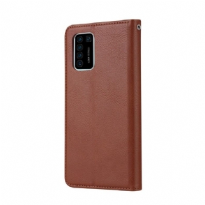 Folio-hoesje voor Huawei P Smart 2021 Kunstleer Stand Case